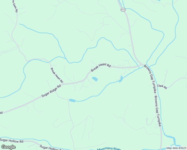 map of restaurants, bars, coffee shops, grocery stores, and more near 4925 Break Heart Road in Crozet