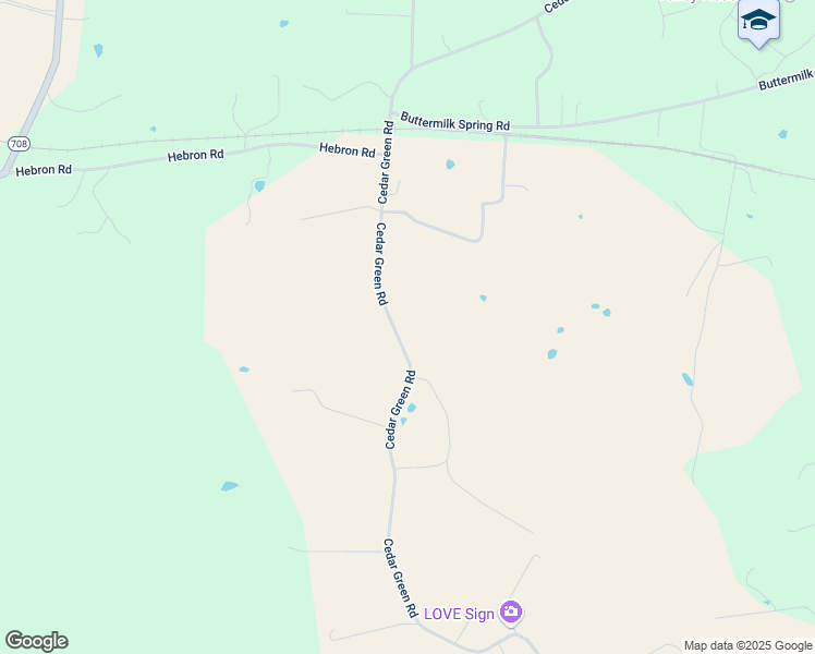 map of restaurants, bars, coffee shops, grocery stores, and more near 678 Cedar Green Road in Staunton
