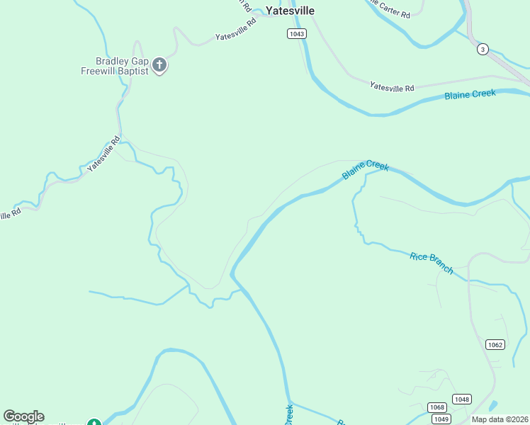 map of restaurants, bars, coffee shops, grocery stores, and more near Left Fork Morgans Creek Road in Louisa