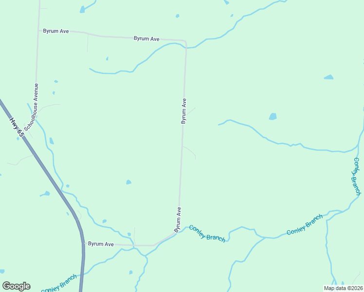 map of restaurants, bars, coffee shops, grocery stores, and more near Byrum Avenue in Warsaw