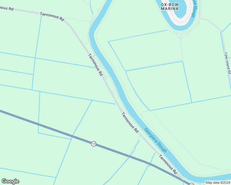 map of restaurants, bars, coffee shops, grocery stores, and more near 17001 Terminous Road in Isleton