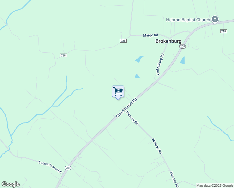 map of restaurants, bars, coffee shops, grocery stores, and more near 6134 Courthouse Road in Spotsylvania