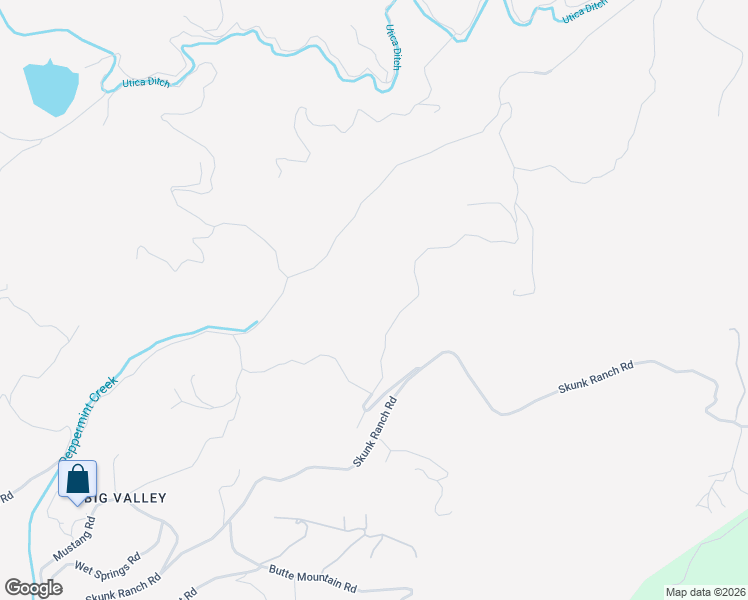 map of restaurants, bars, coffee shops, grocery stores, and more near 2410 Pennsylvania Gulch Road in Murphys