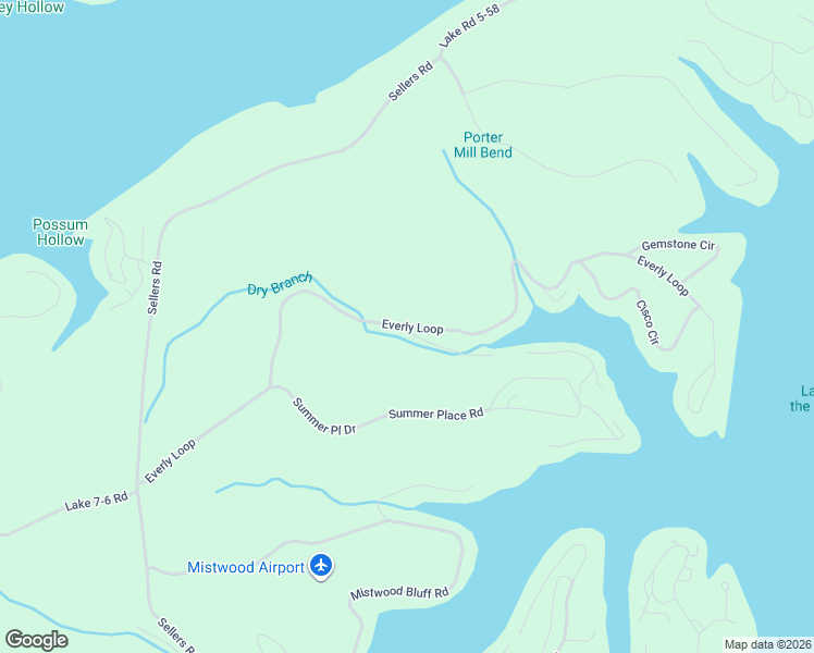 map of restaurants, bars, coffee shops, grocery stores, and more near Lake Road 5-58 L in Camdenton