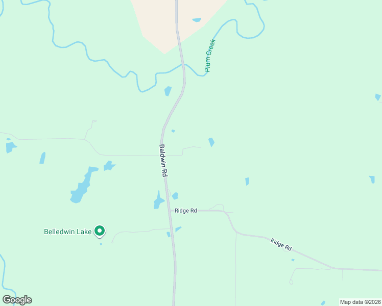 map of restaurants, bars, coffee shops, grocery stores, and more near 9126 Baldwin Road in Baldwin