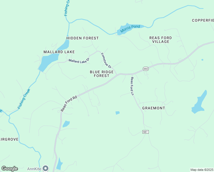 map of restaurants, bars, coffee shops, grocery stores, and more near 575 Reas Ford Road in Earlysville