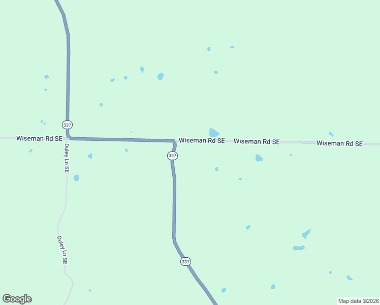 map of restaurants, bars, coffee shops, grocery stores, and more near 1501 Wiseman Road Southeast in Corydon