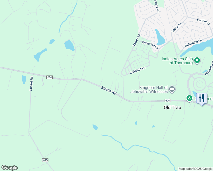 map of restaurants, bars, coffee shops, grocery stores, and more near 6737 Morris Road in Spotsylvania