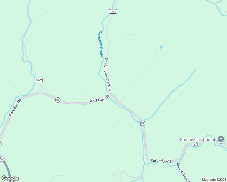 map of restaurants, bars, coffee shops, grocery stores, and more near 6415 Big Hurricane Creek Road in Fort Gay