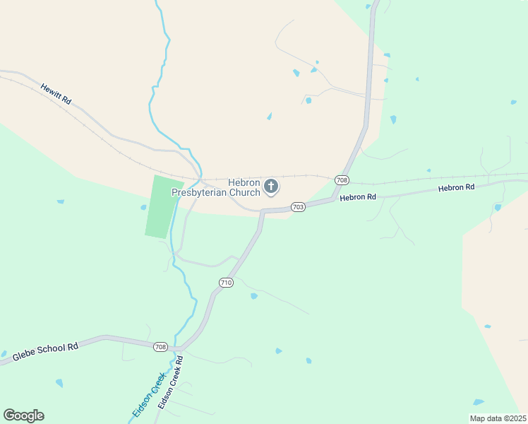 map of restaurants, bars, coffee shops, grocery stores, and more near State Route 710 in Staunton