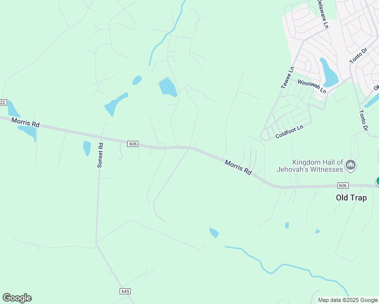map of restaurants, bars, coffee shops, grocery stores, and more near 6828 Morris Road in Spotsylvania