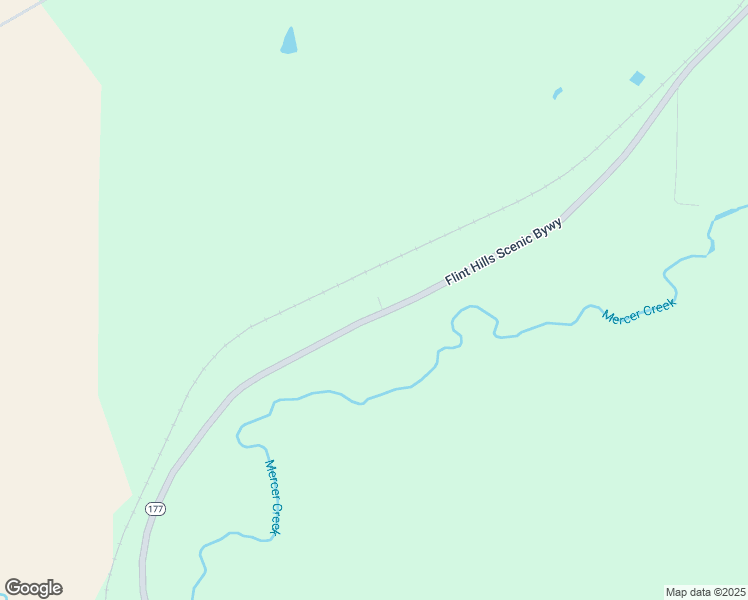 map of restaurants, bars, coffee shops, grocery stores, and more near 478 Kansas 177 in Matfield Green