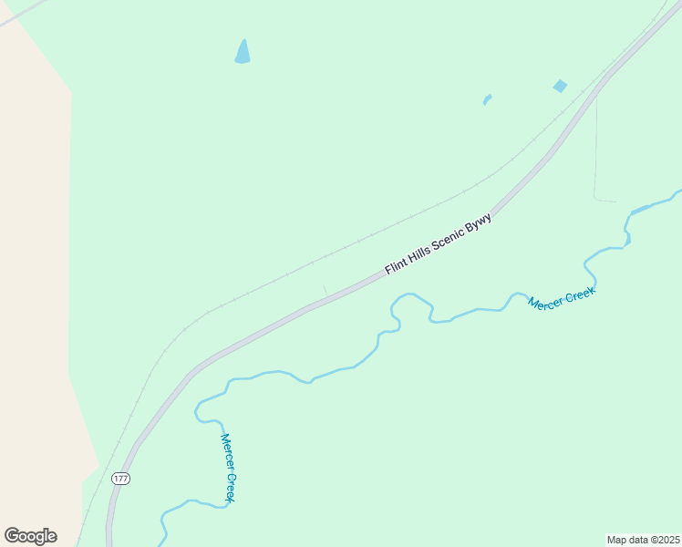 map of restaurants, bars, coffee shops, grocery stores, and more near 478 Kansas 177 in Matfield Green