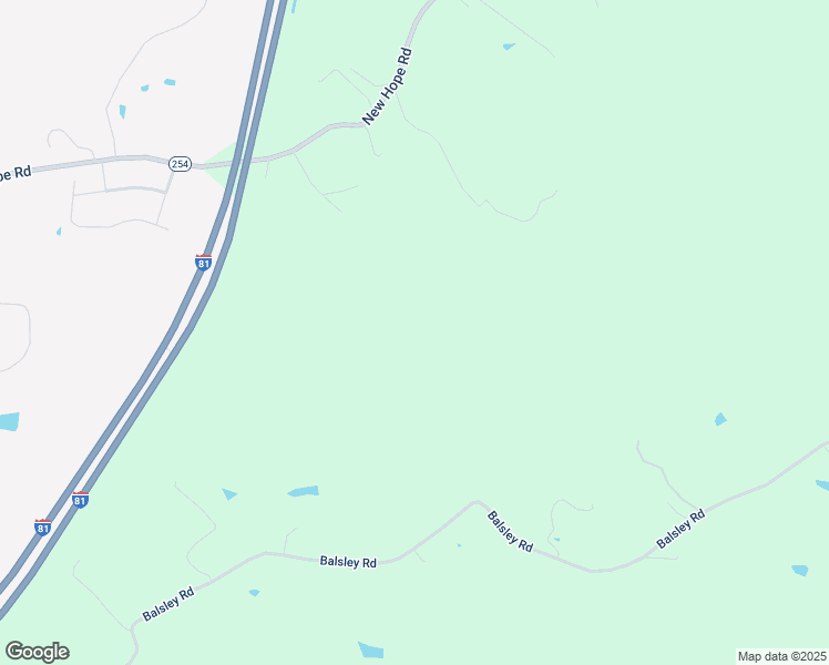 map of restaurants, bars, coffee shops, grocery stores, and more near 1079 New Hope Road in Staunton