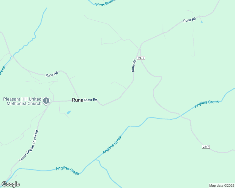 map of restaurants, bars, coffee shops, grocery stores, and more near 1973 Runa Road in Mount Nebo