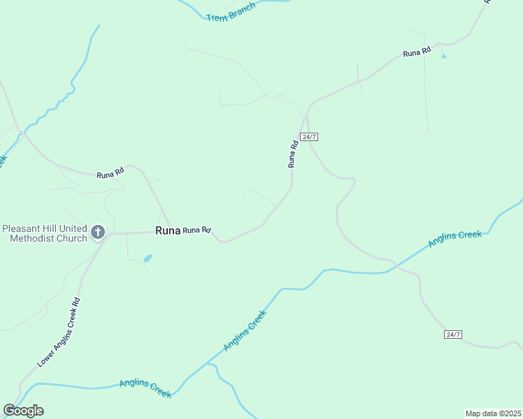 map of restaurants, bars, coffee shops, grocery stores, and more near 1973 Runa Road in Mount Nebo