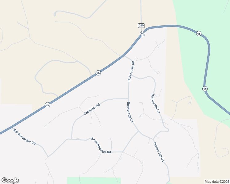 map of restaurants, bars, coffee shops, grocery stores, and more near 85 Excelsior Road in Westcliffe