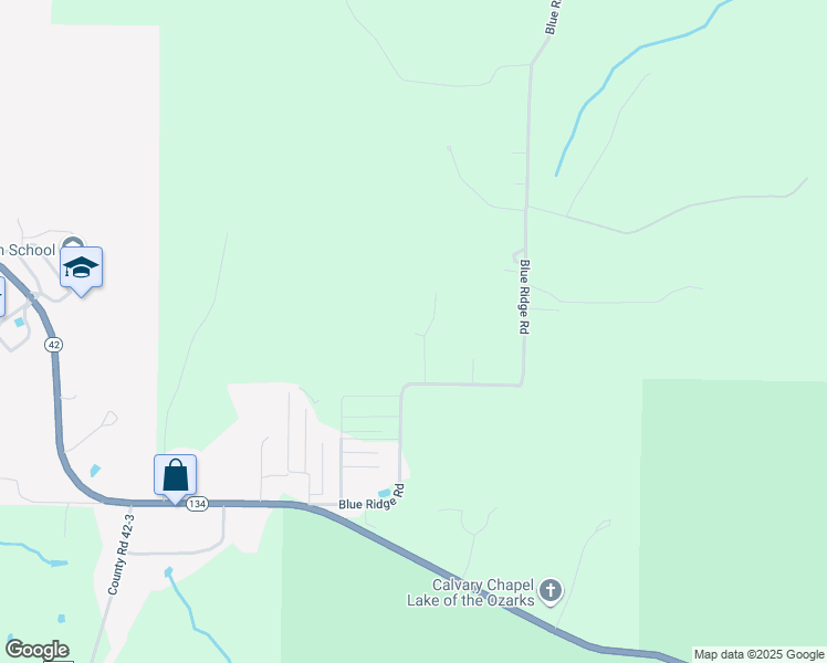 map of restaurants, bars, coffee shops, grocery stores, and more near 13 Liberty Road in Kaiser