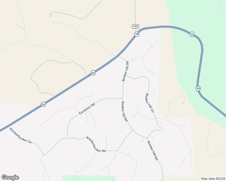 map of restaurants, bars, coffee shops, grocery stores, and more near 85 Excelsior Road in Westcliffe