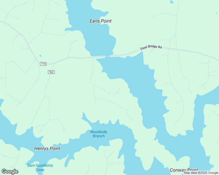 map of restaurants, bars, coffee shops, grocery stores, and more near 16113 Harris Court in Mineral