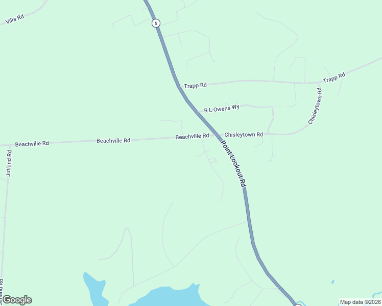 map of restaurants, bars, coffee shops, grocery stores, and more near 17465 Mount Zion Church Road in Saint Inigoes