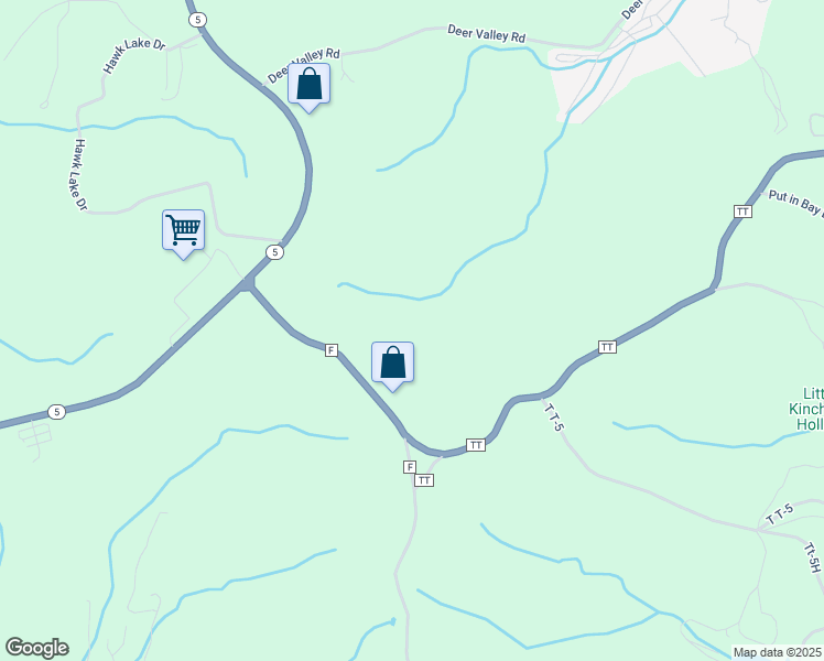 map of restaurants, bars, coffee shops, grocery stores, and more near in Sunrise Beach