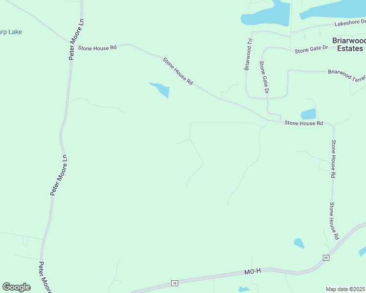 map of restaurants, bars, coffee shops, grocery stores, and more near 12752 Kite Lane in De Soto