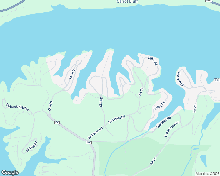 map of restaurants, bars, coffee shops, grocery stores, and more near 6101-6499 Running Deer Lane in Osage Beach