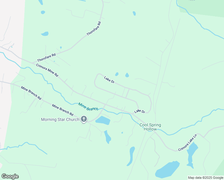 map of restaurants, bars, coffee shops, grocery stores, and more near 378 Lake Drive in Crimora
