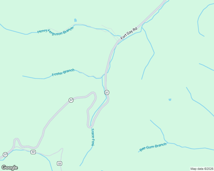 map of restaurants, bars, coffee shops, grocery stores, and more near West Virginia 37 in Fort Gay