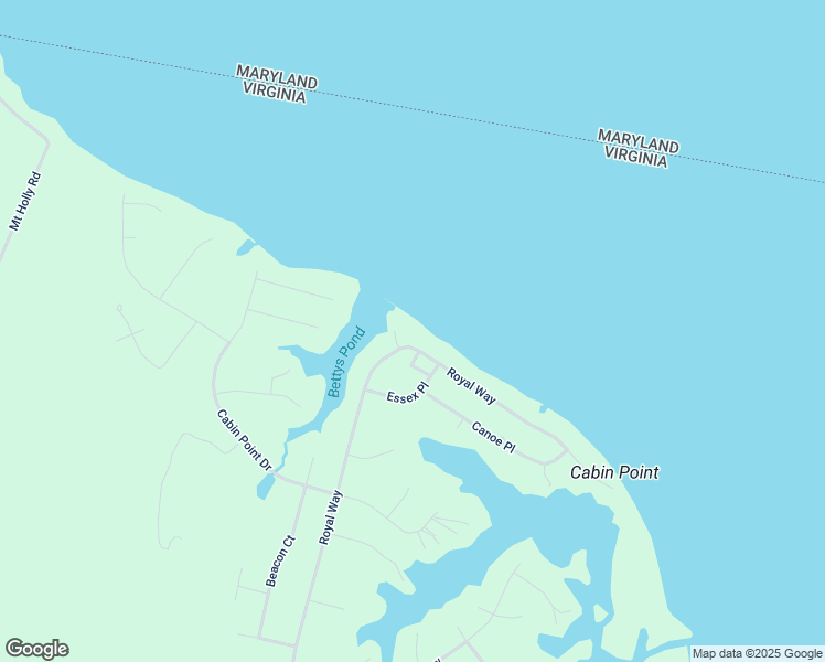 map of restaurants, bars, coffee shops, grocery stores, and more near 1235 Royal Way in Montross