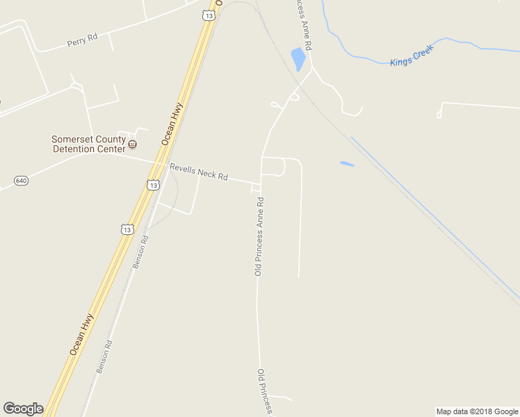 map of restaurants, bars, coffee shops, grocery stores, and more near Old Princess Anne Rd in Somerset