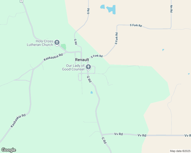 map of restaurants, bars, coffee shops, grocery stores, and more near 5118 3rd Street in Renault