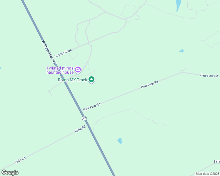 map of restaurants, bars, coffee shops, grocery stores, and more near 10335 Paw Paw Road in Richwoods