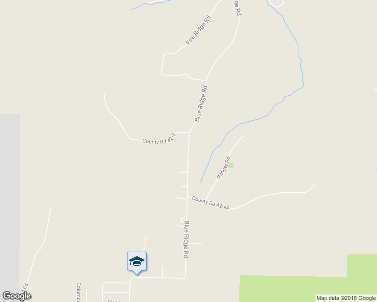 map of restaurants, bars, coffee shops, grocery stores, and more near 118 Blue Ridge Road in Kaiser