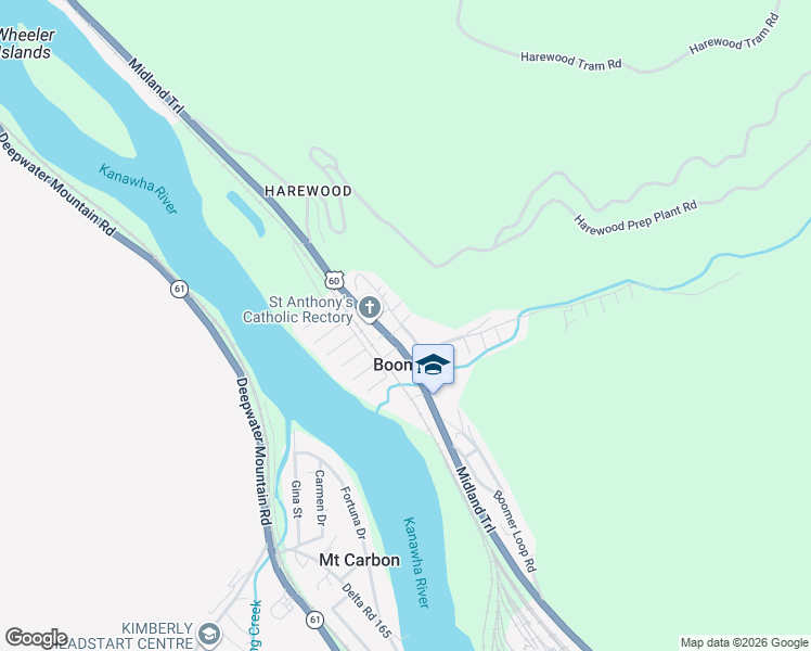 map of restaurants, bars, coffee shops, grocery stores, and more near 127 Boomer Hill in Boomer