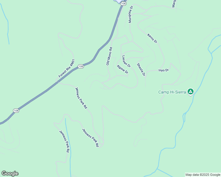 map of restaurants, bars, coffee shops, grocery stores, and more near 26101 Lassen Drive in Cold Springs