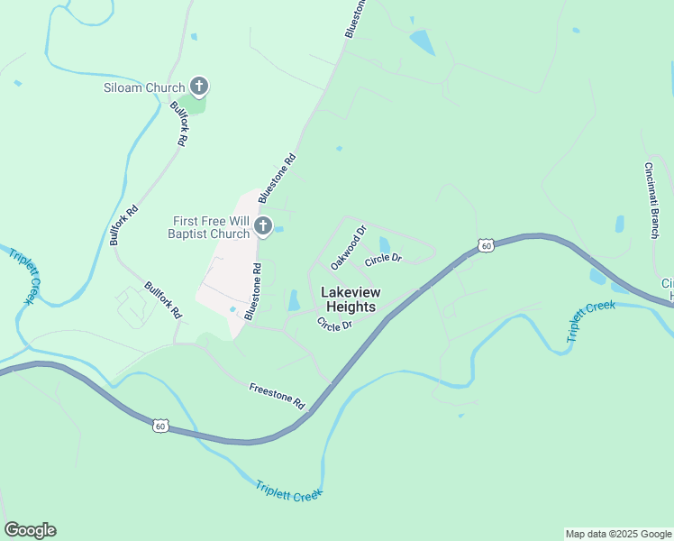 map of restaurants, bars, coffee shops, grocery stores, and more near 224 Roselawn Lane in Morehead