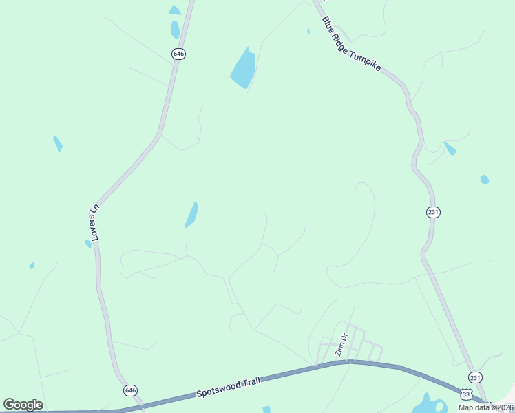 map of restaurants, bars, coffee shops, grocery stores, and more near 18276 Cameron Road in Gordonsville