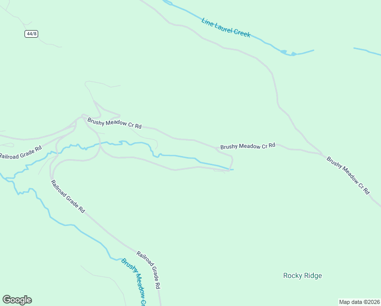 map of restaurants, bars, coffee shops, grocery stores, and more near 1198 Brushy Meadow Cr Road in Leivasy