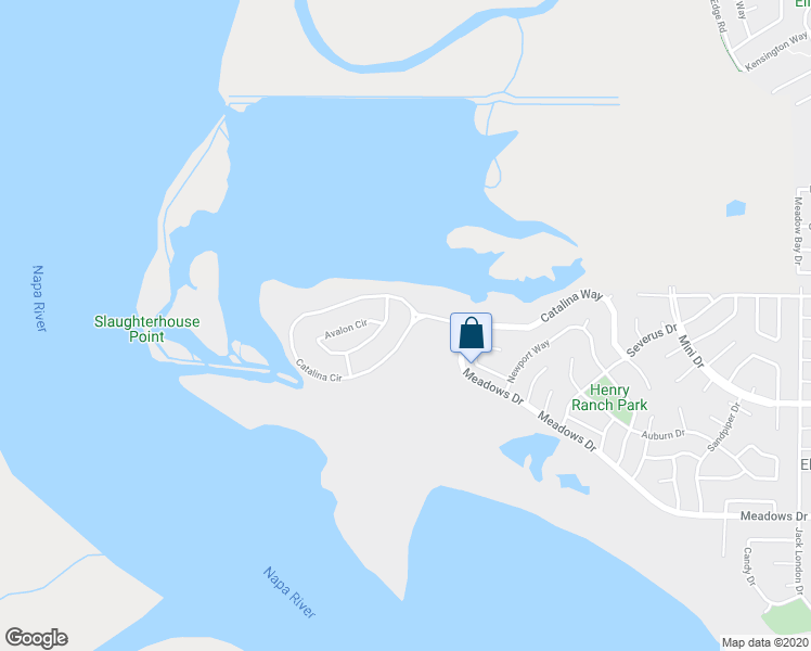 map of restaurants, bars, coffee shops, grocery stores, and more near 512 Catalina Circle in Vallejo