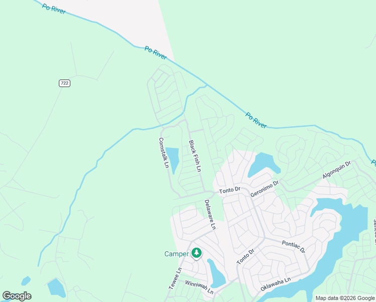 map of restaurants, bars, coffee shops, grocery stores, and more near Tallema Lane in Spotsylvania County