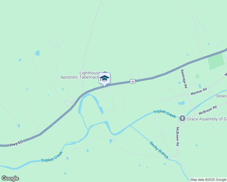 map of restaurants, bars, coffee shops, grocery stores, and more near 76 Kentre Lane in Morehead