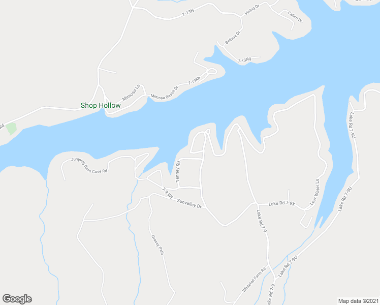 map of restaurants, bars, coffee shops, grocery stores, and more near 99 Skyview Drive in Roach