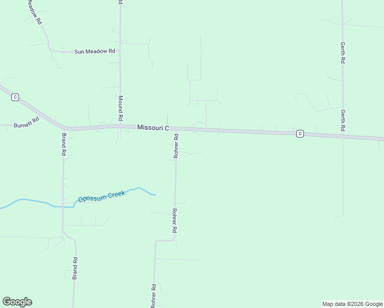 map of restaurants, bars, coffee shops, grocery stores, and more near 105 Rohrer Road in Bourbon
