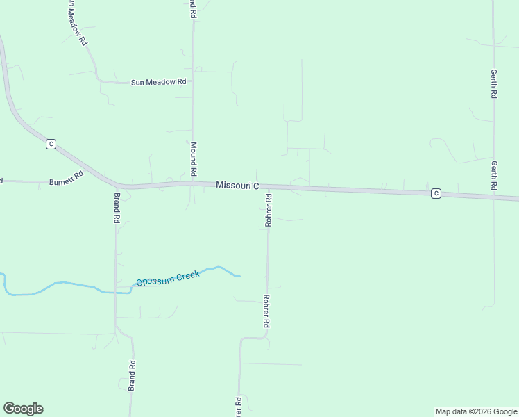 map of restaurants, bars, coffee shops, grocery stores, and more near 62 Rohrer Road in Bourbon