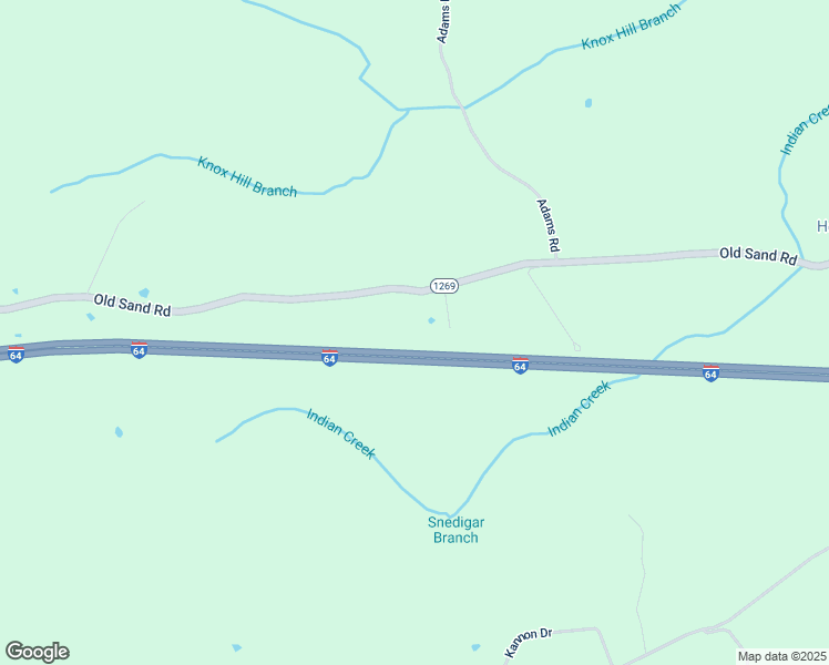 map of restaurants, bars, coffee shops, grocery stores, and more near 4191 Old Sand Road in Owingsville