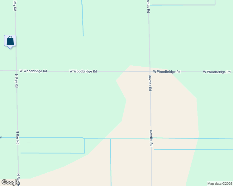 map of restaurants, bars, coffee shops, grocery stores, and more near 19217 Devries Road in Lodi