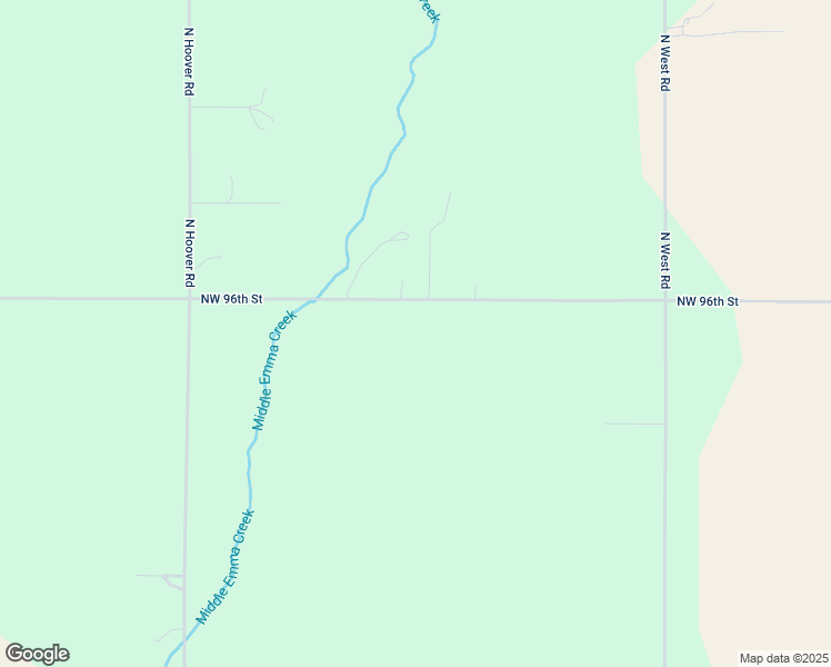 map of restaurants, bars, coffee shops, grocery stores, and more near 4201 Northwest 96th Street in Hesston