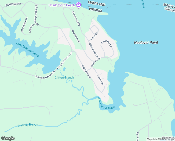 map of restaurants, bars, coffee shops, grocery stores, and more near 15 Haulover Drive in Montross